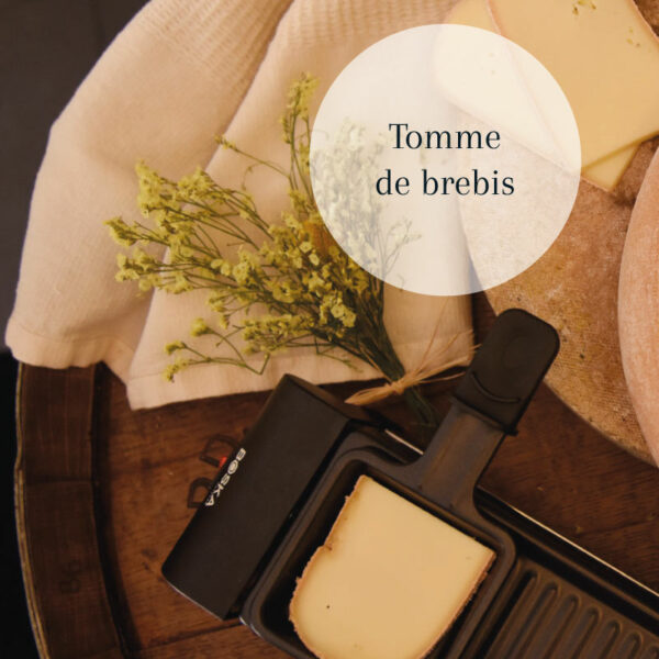 Raclette Monsieur Fromage, tomme de brebis