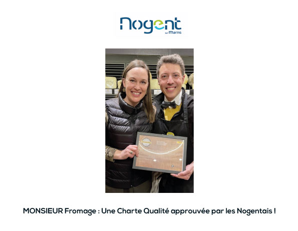 Monsieur Fromage, article Nogent mag - Une charte qualité approuvée par les Nogentais !
