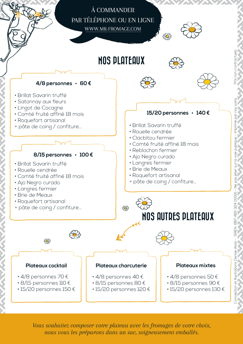 Flyer 2024 Monsieur Fromage, Nogent-sur-Marne, verso