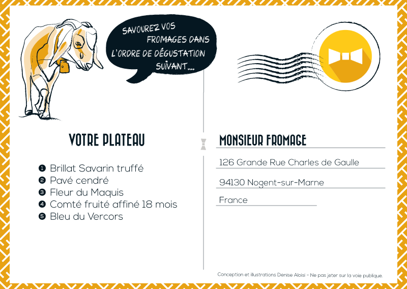 Plateaux de fromages pour les fêtes, Monsieur Fromage, 5 fromages, Fromagerie Nogent-sur-Marne