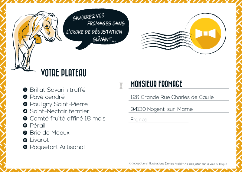 Plateaux de fromages pour les fêtes, Monsieur Fromage, 9 fromages, Fromagerie Nogent-sur-Marne